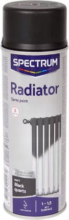 Spectrum Radiator Spuitverf Zwart - 400 ml