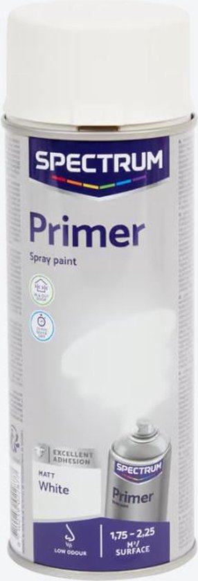Spectrum Spuitverf Wit Matt - 400 ml