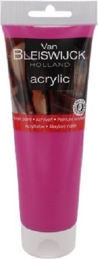 Van Bleiswijck Acrylverf Magenta - 250 ml
