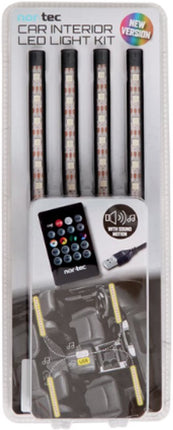 Nor-Tec Ledlampjes Auto - 4 stuks