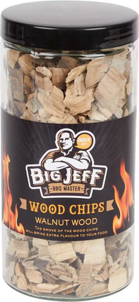 Barbecue Houtsnippers Walnoot