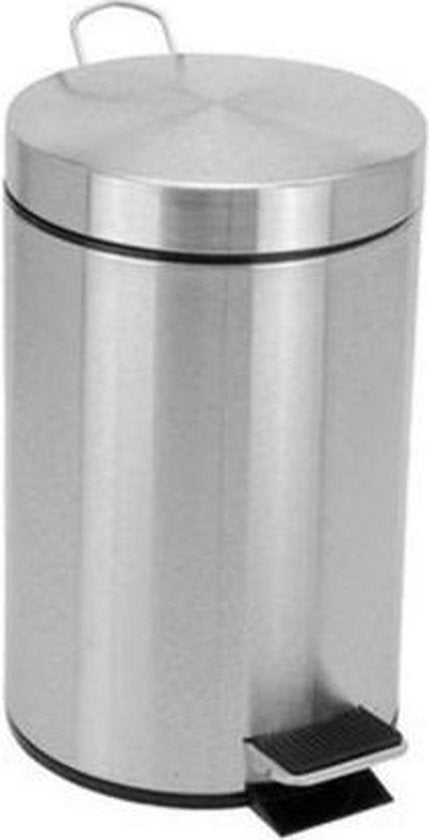 Prullenbak RVS - 3 liter