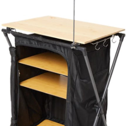 Froyak Opvouwbare Campingkast Bamboe - 60x46x85 cm