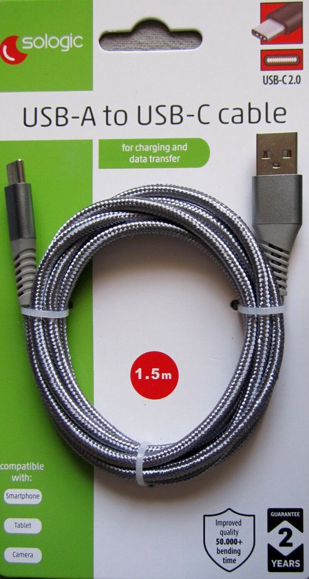 Sologic USB-C Kabel - 1 m