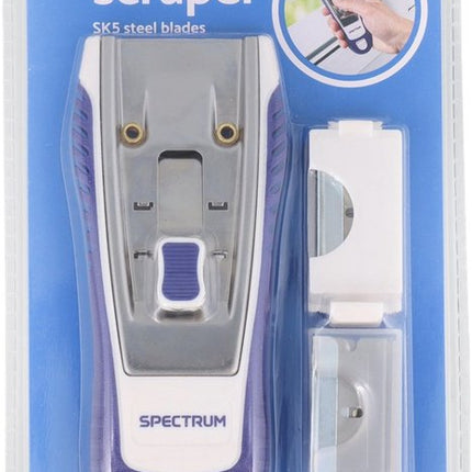 Spectrum Glasschraper Inclusief 9 mesjes