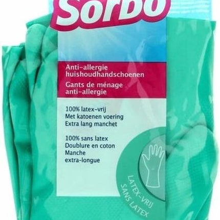 Sorbo Huishoudhandschoenen Latex Vrij Maat L - 1 paar