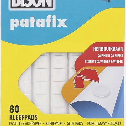 Bison Patafix Plakgum - 80 stuks
