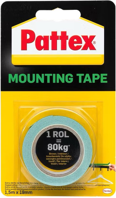 Pattex Montagetape - 1,5 m