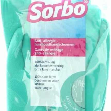 Sorbo Huishoudhandschoenen Latex Vrij Maat M - 1 paar