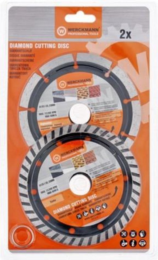 Werckmann Slijpschijf - 2 stuks