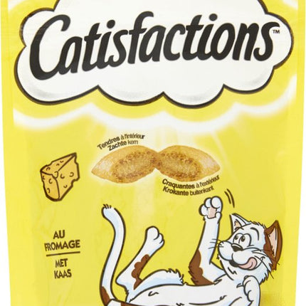 Catisfactions Kattensnack Kaas - 60 gr
