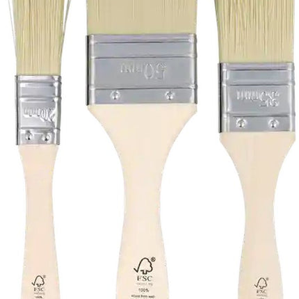 Verfkwasten Set - 3 stuks