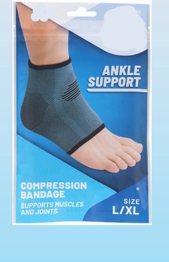 Sport Support Enkelbandage Maat L/XL
