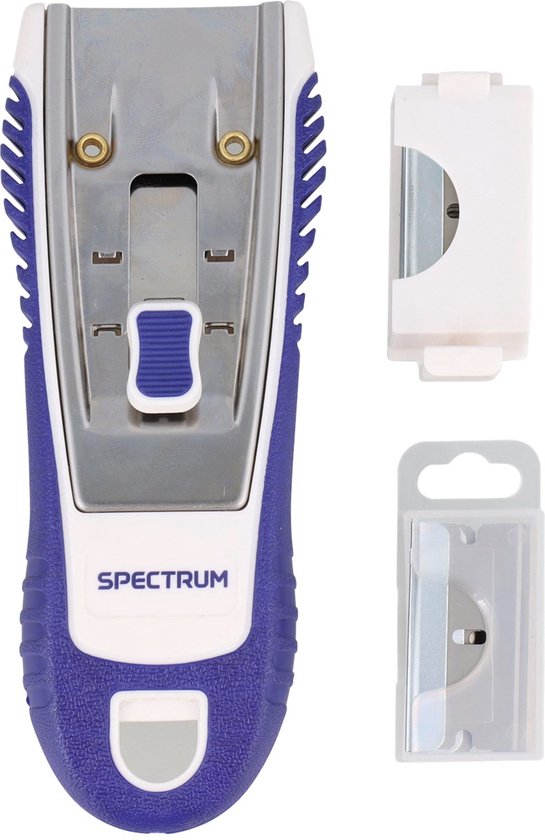 Spectrum Glasschraper Inclusief 9 mesjes
