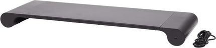 Lab31 Monitorstandaard Zwart - 17x55 cm