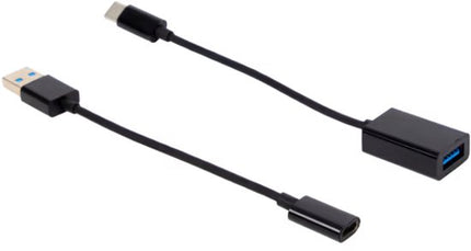 2x Lab31 - USB-C-adapterset Zwart