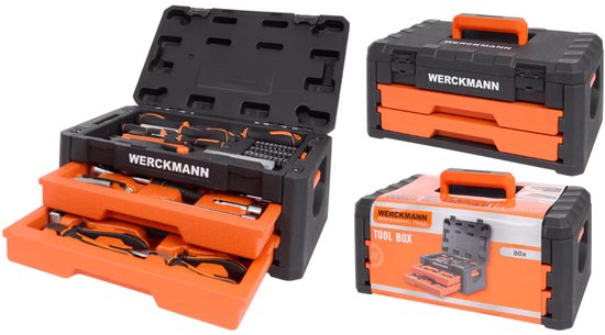 Werckmann Gereedschapskist 80-delig