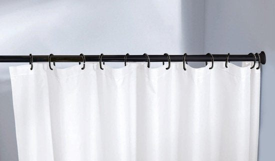 Livetti Douchegordijn Stang - 80-135 cm