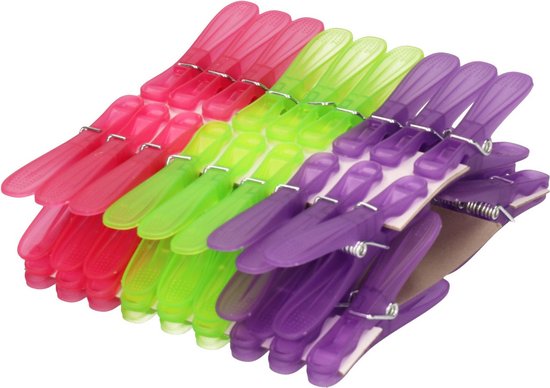 Sorbo Wasknijpers Plastic - 36 stuks