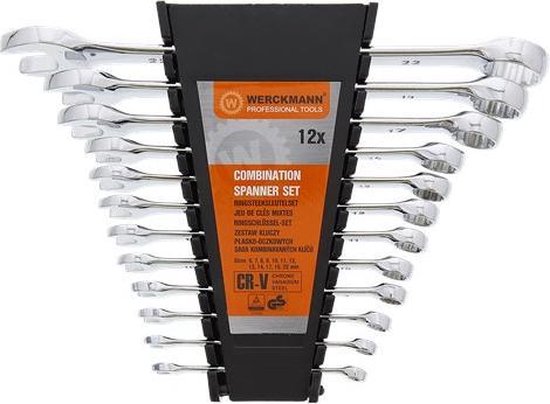 Werckmann Ringsleutelset - 6-22mm - 12-delig