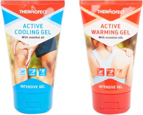 Active Warming Gel - 150 ml + Active Cooling Gel - 150 ml