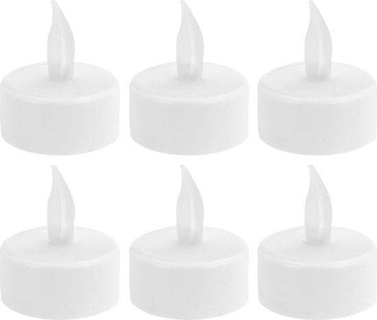 LED Waxinelichtjes - 6 stuks