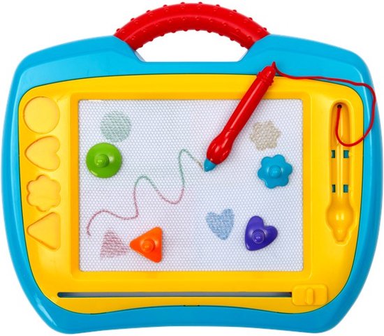 Magnetisch Tekenbord Blauw/Geel