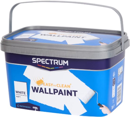 Spectrum Muurverf Wit Matt - 3 liter