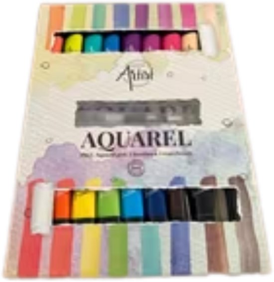 Aquarel Set 16-delig Inclusief A5 Pad