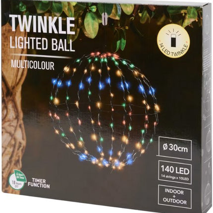 Lichtbol Multi-color - Ø 30 cm