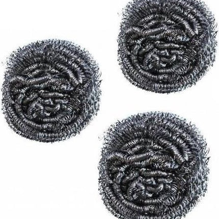 15x RVS Schuursponsjes