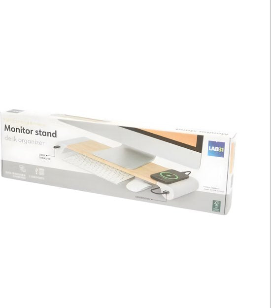 Lab31 Monitorstandaard - 17x55 cm