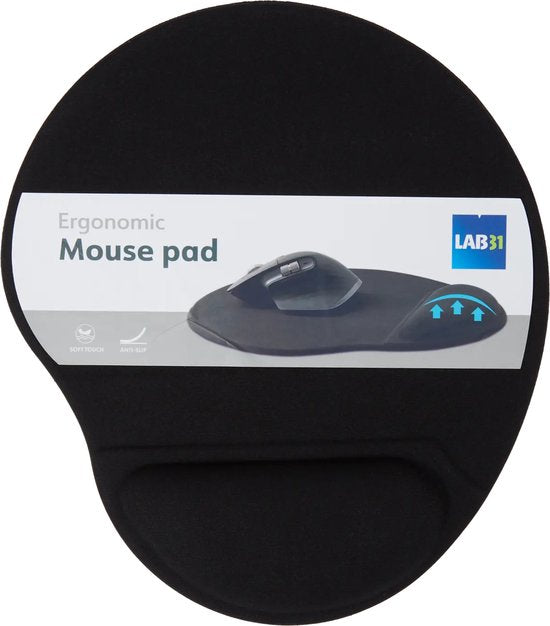 Lab31 Ergonomische Muismat - Ø30 cm