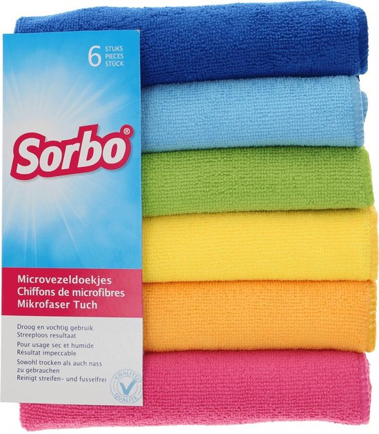 Sorbo Microvezeldoeken - 6 stuks