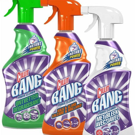 Cillit Bang Universele Ontvetter, Bleek & Hygiëne en Anti-kalk Spray - 500 ml