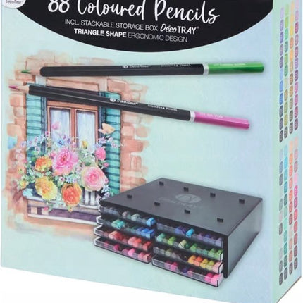 Decotime Aquarelpotloden - 88 stuks