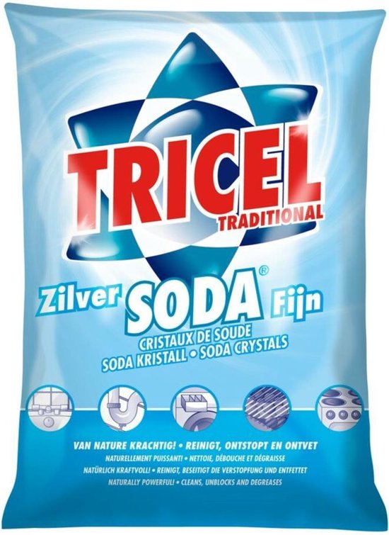 Tricel Zilver Soda Fijn - 1 kg