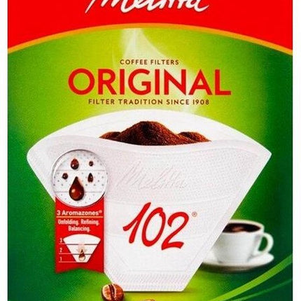 Melitta Koffiefilters 102 Wit - 40 stuks