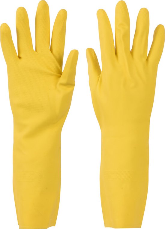 Sorbo Huishoudhandschoenen Geel Maat L - 1 paar