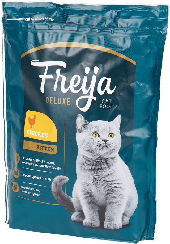 Freija Deluxe Kattenbrokken Kip - 800 gr