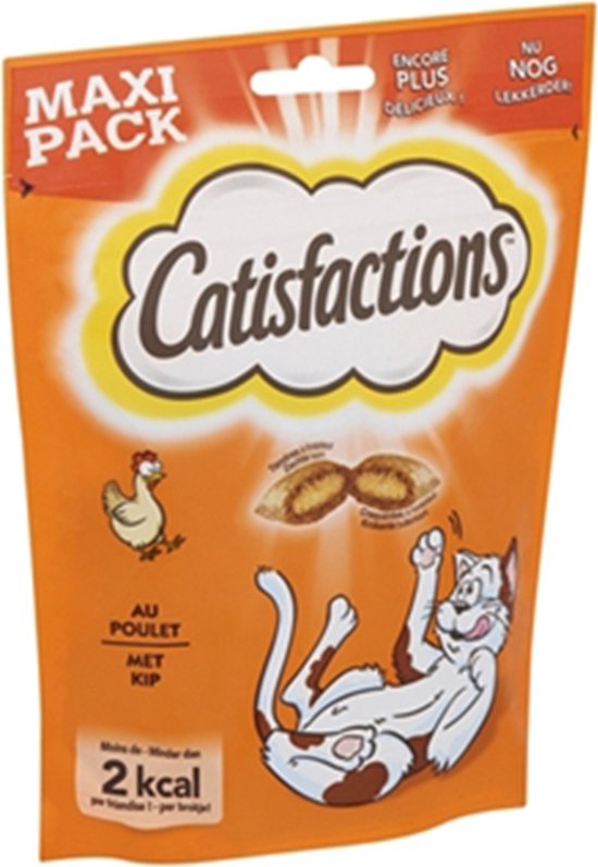 Catisfactions Kattensnack Kip - 180 gr