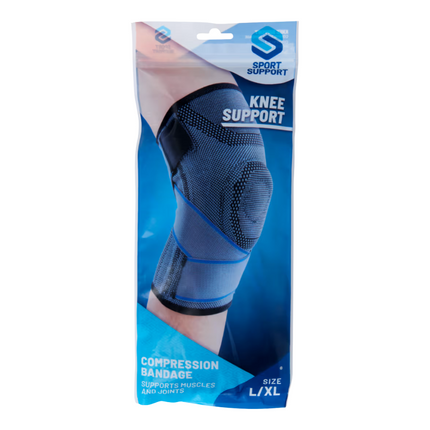 Sport Support Kniebandage Maat L/XL