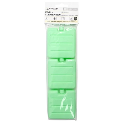 Benson Koelelementen Mintgroen - 3 stuks