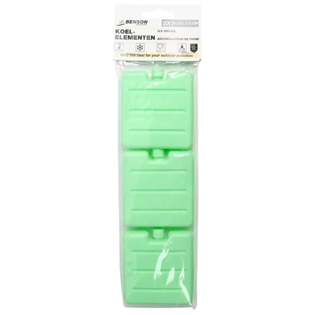 Benson Koelelementen Mintgroen - 3 stuks