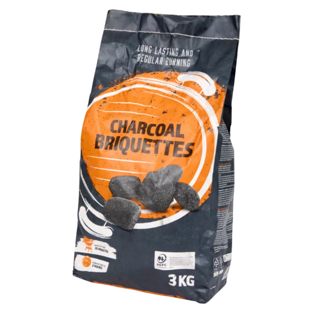 Houtskoolbriketten - 3 kg