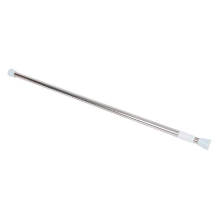 Livetti Douchegordijn Stang Grijs - 80-135 cm
