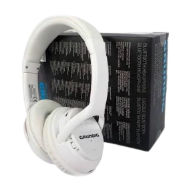 Grundig Koptelefoon met Bluetooth Wit