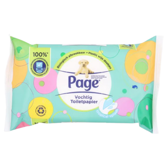 Page Vochtig Toiletpapier - 38 stuks