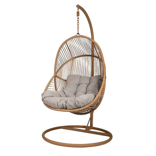 Hangstoel met Kussens - 103x105x195 cm