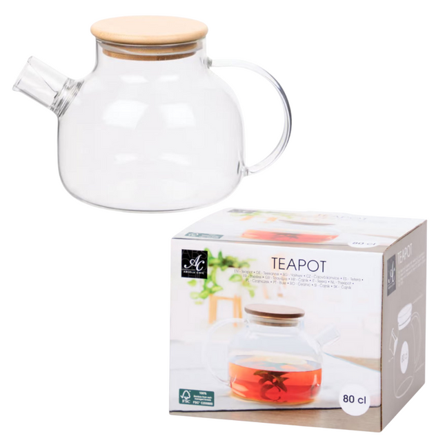 Glazen Theepot - 800 ml